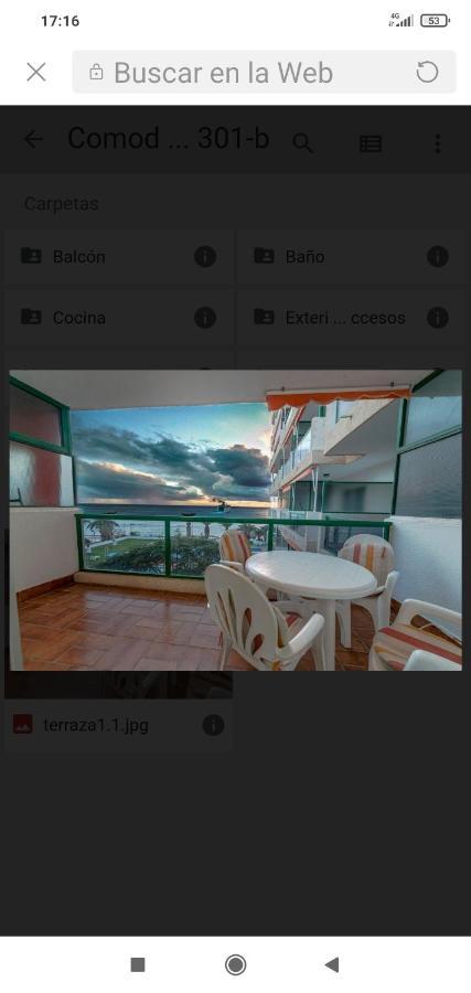 Comodoro Magnifico Apartamento En La Playa Los Cristianos  Εξωτερικό φωτογραφία